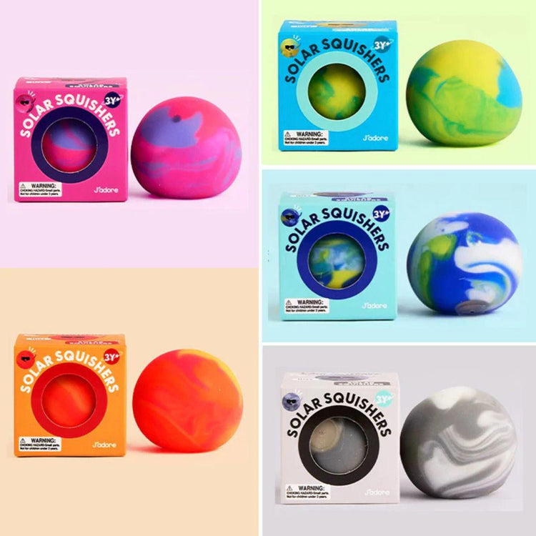 J'adore Solar Squishers Suitable for 3+ Years