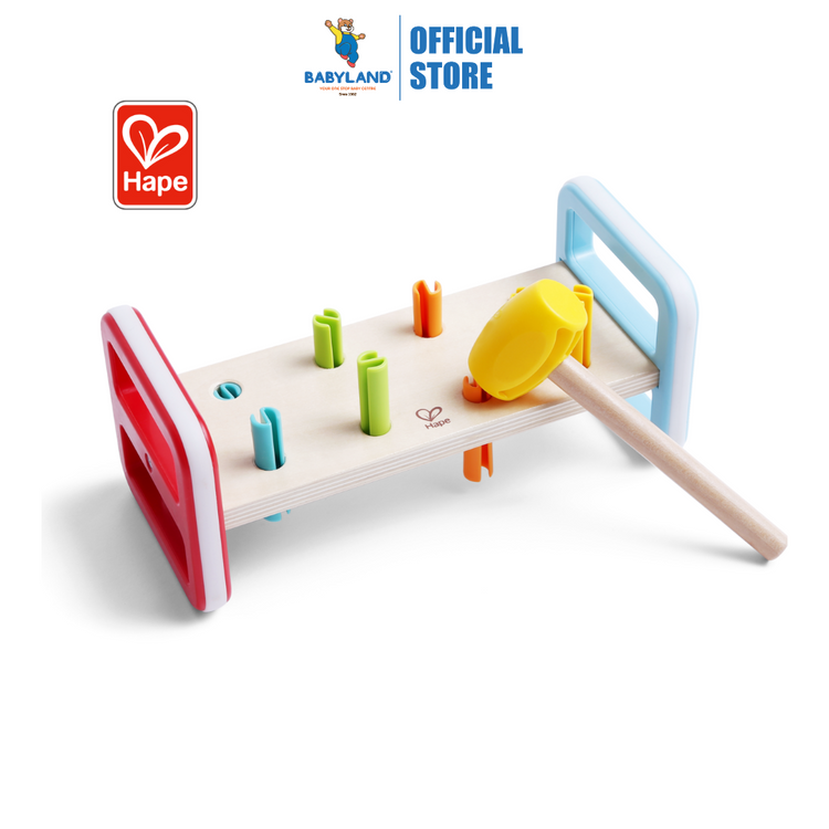 Hape 0506 Rainbow Pounder Activity Toy for 12 month+