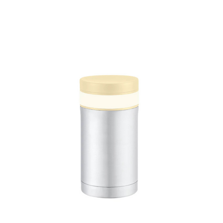 THERMOcafé 500ml Basic Living Vacuum Insulated Food Jar With Spoon 500ml [TC-502FJ(CRM)]