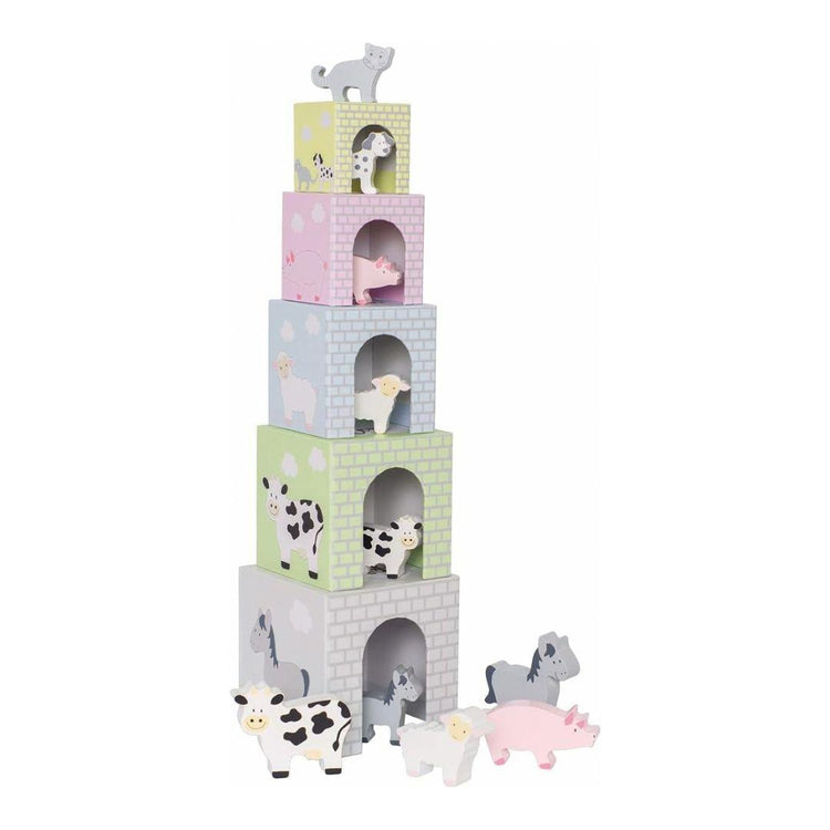 Jabadabado Stacking Cubes Animal (18M+)