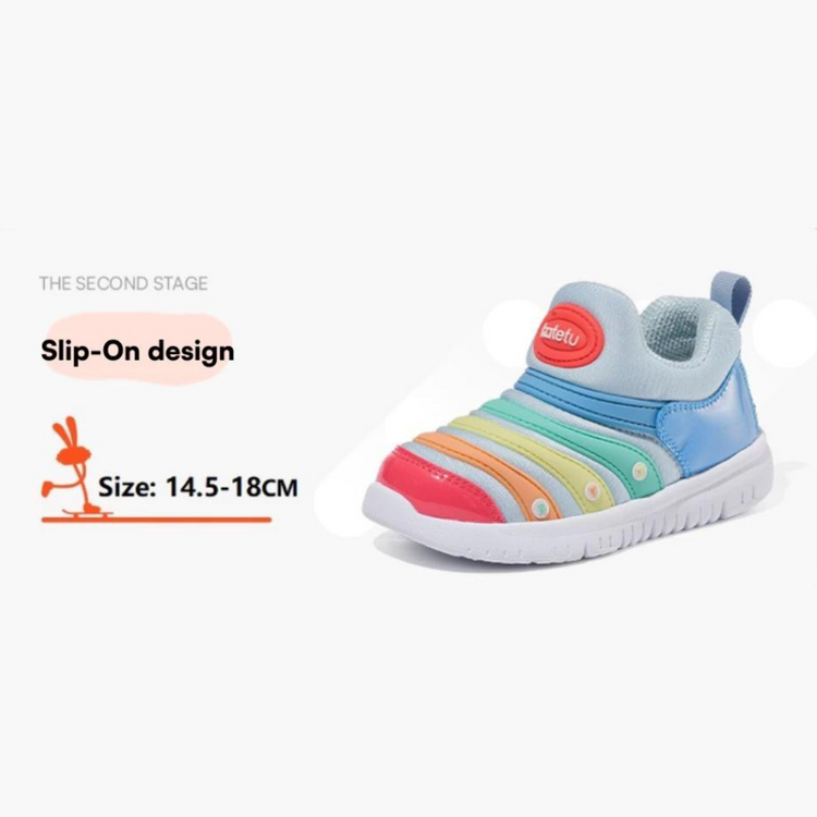 Katetu Soft & Light Caterpillar-Design Sport Sneakers X3CF008