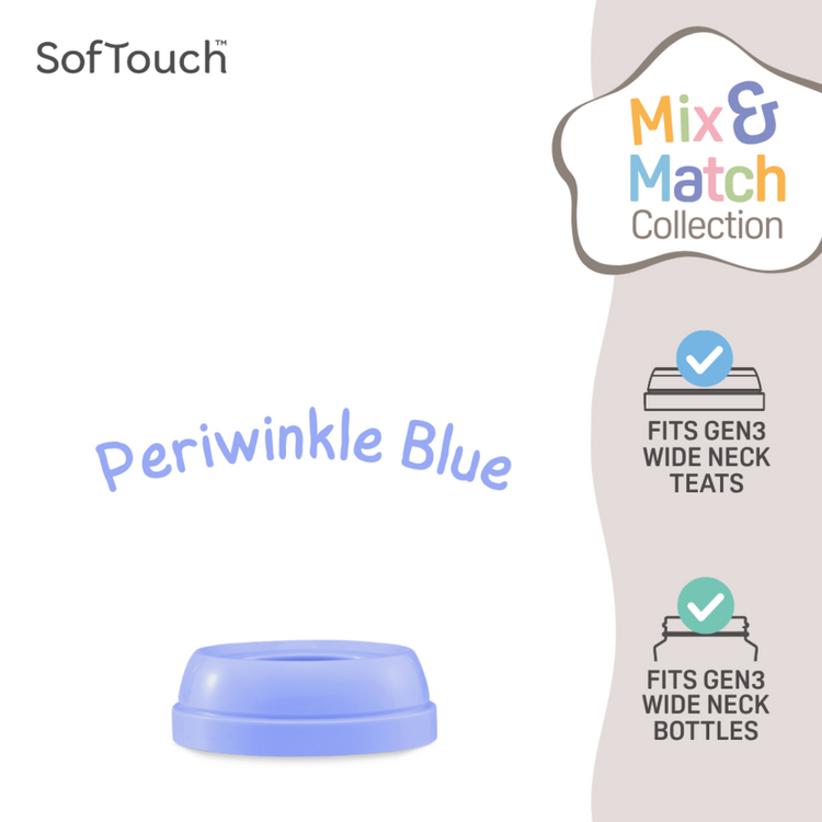 Pigeon SofTouch Wide-Neck Mix and Match Bottle Cap (3rd Gen Bottles)