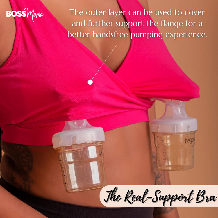 Boss Mama Real Support Bra (Lilac Purple)