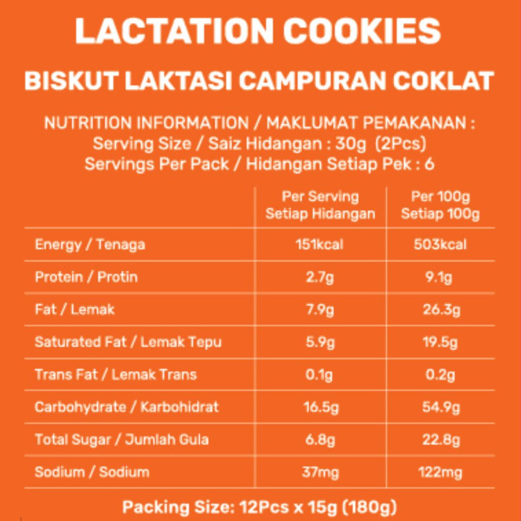 LA+ Lactation Cookies