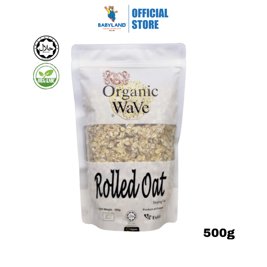 Mamami Organic Wave Rolled Oats (500g)