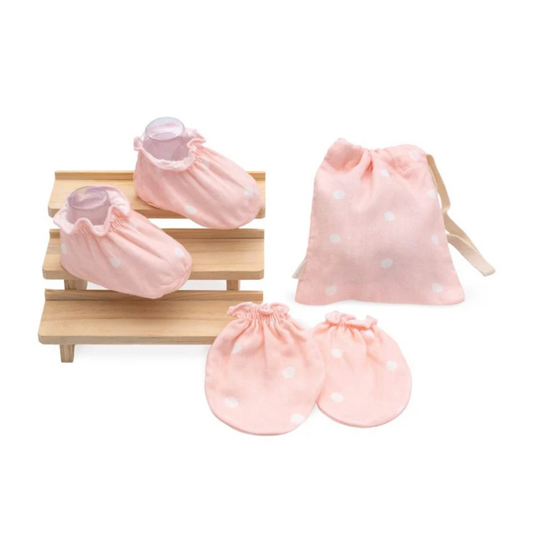 Granny Ben TENCEL Muslin Baby Mittens & Socks