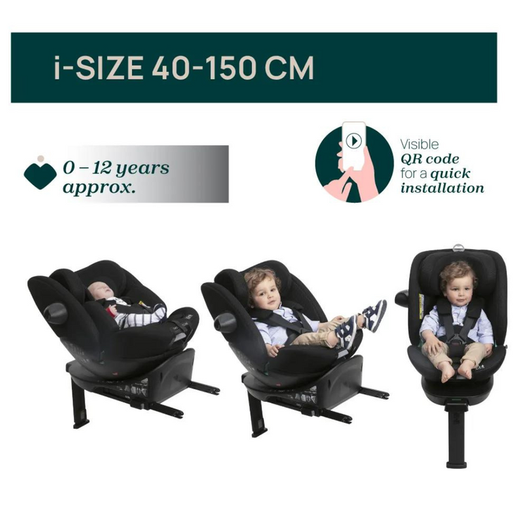 Chicco Everone I-Size Baby Car Seat (Birth to 12yrs)