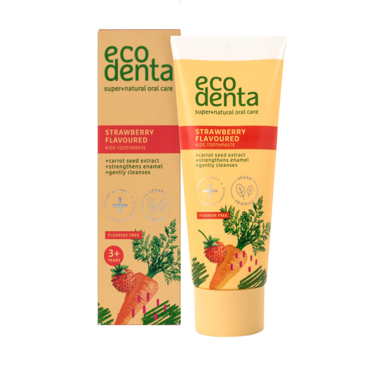 Ecodenta Wild Strawberry Flavoured Kids Toothpaste 75ml (3y+)