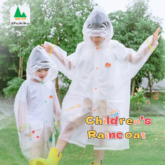 Shukiku Children Raincoat - Premium Quality | Safe Material