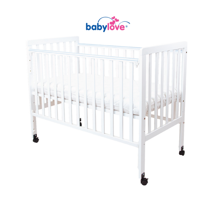 Babylove Solid Wood Cot ( 120x60cm )