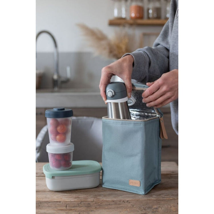 Beaba Isothermal Meal Pouch - Frosty Green
