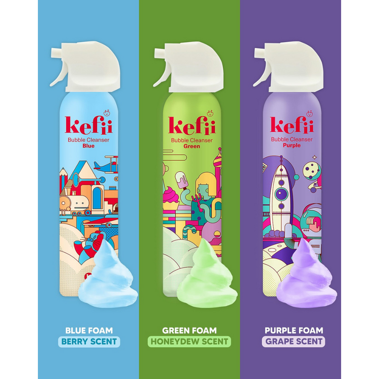Kefii Bubble Cleansers - Pick Your Perfect Bubble