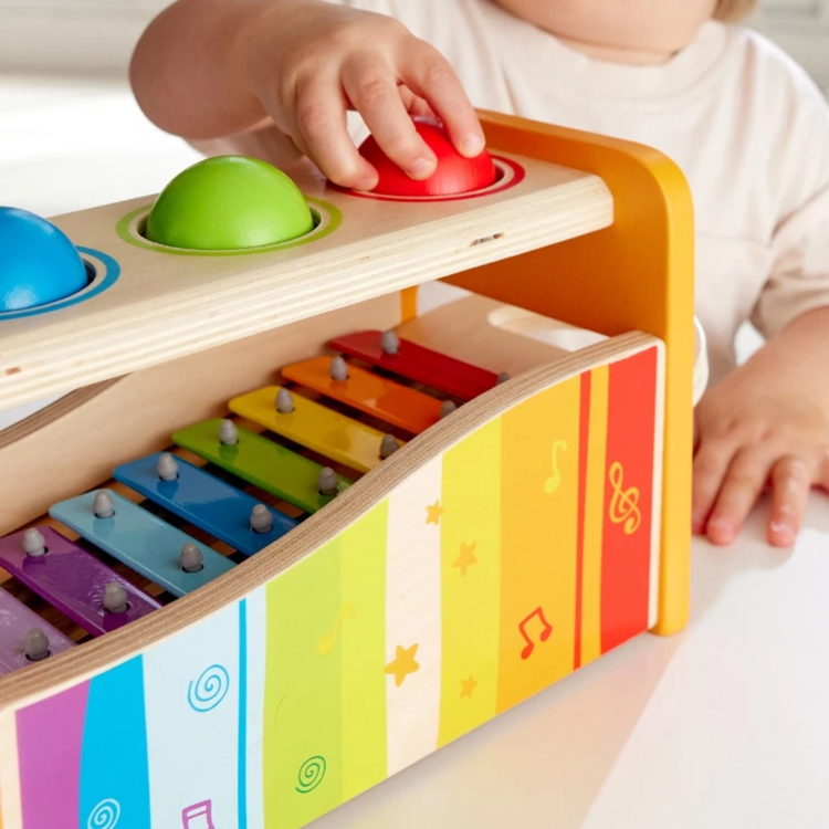 Hape 0305 Pound & Tap Bench for kids 12 months+