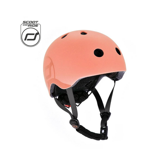 Scoot & Ride Safety Helmet - Peach (S-M)