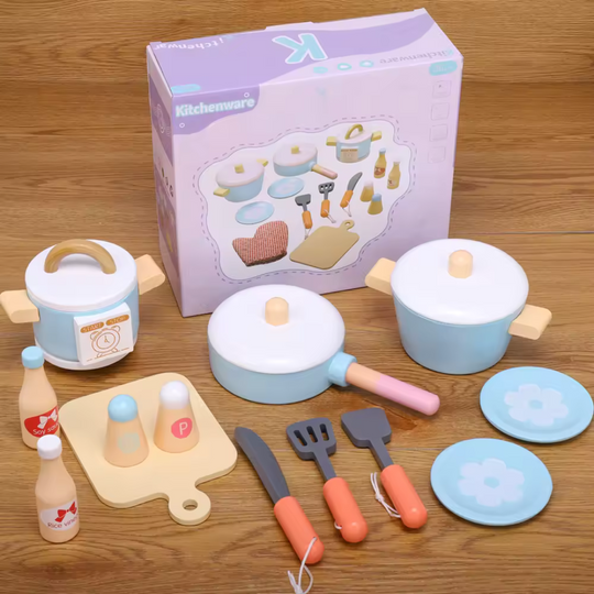 Gaabi Kitchen Toys Cooking Set 3yrs+