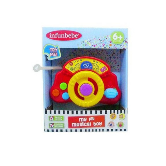 Infunbebe My 1st Musical Toy - Mini Dashboard (6m+)