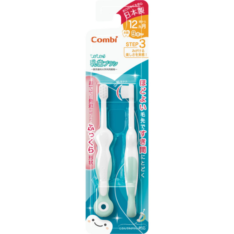 Combi Baby Teteo Baby Toothbrush Step 3 (12m+)