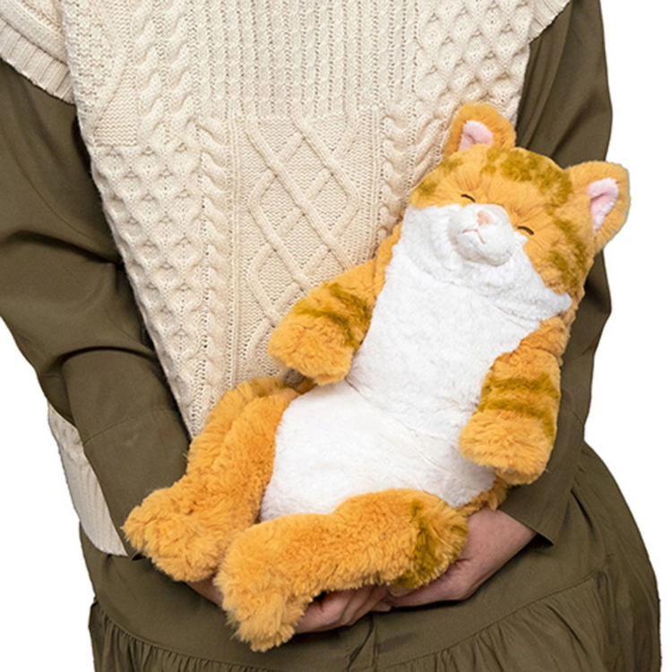 Sunlemon 8232 Chashiro - Lying Cat Sleeping Face Stuffed Toy M