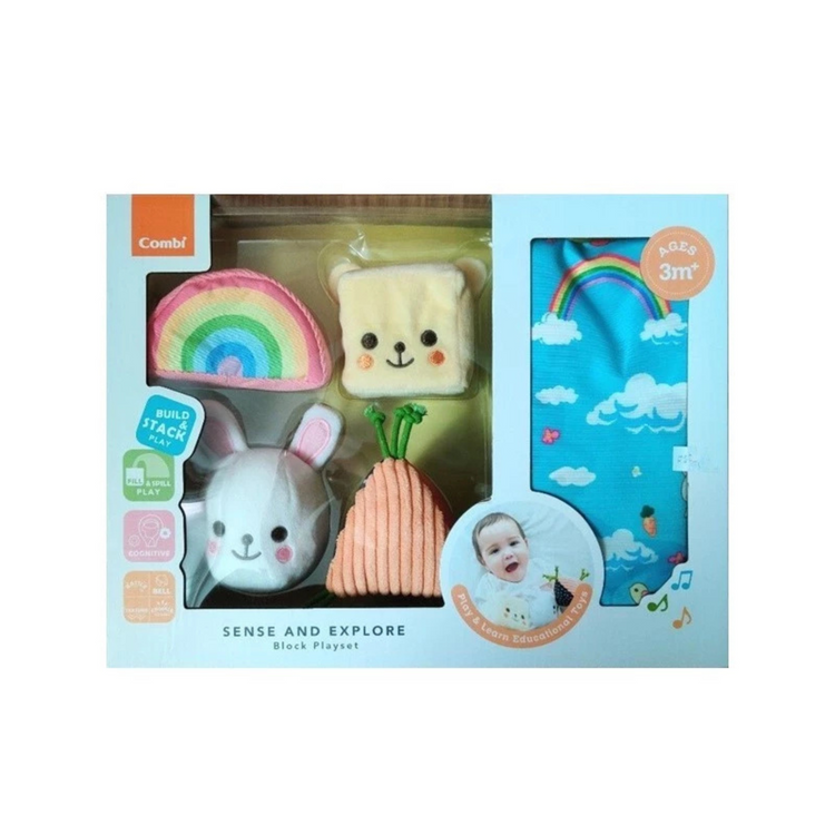 Combi Sense & Explore Block Playset (3m+)