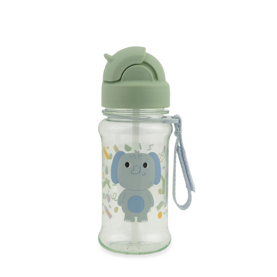 Skip Hop Besties Squad Tritan Renew Straw Bottle - Elephant (12+ months)