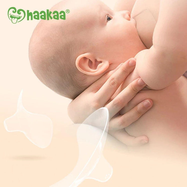 Haakaa Ultra-Thin Silicone Nipple Shields 2pcs - Large (24mm)