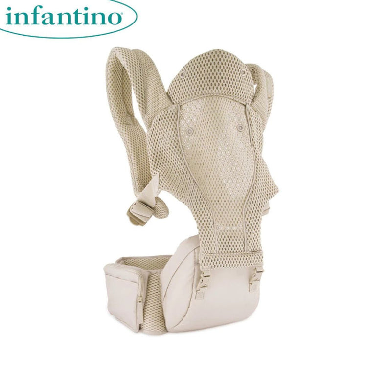 Infantino 300159 Hip Rider Airy 5-In-1 Hip Seat Carrier Suitable For Baby From 3 Months Up To 20.4KG