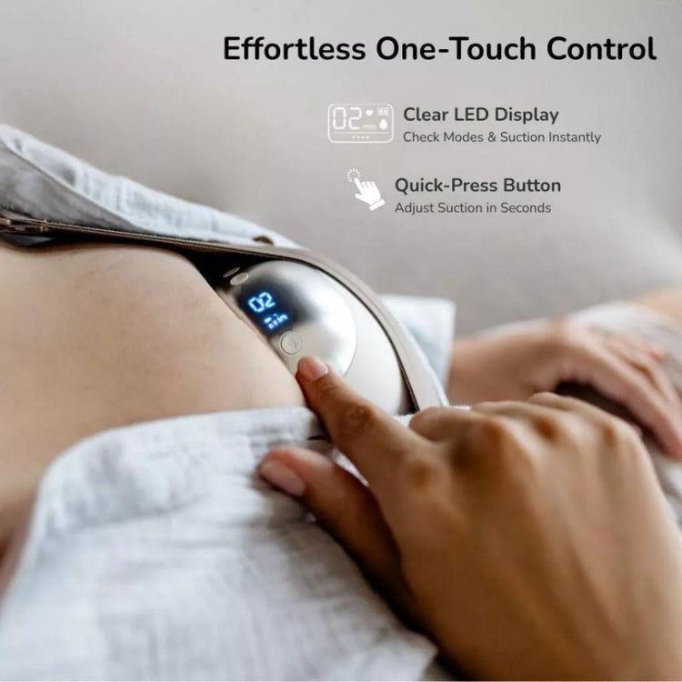Haakaa E-Ladybug Wearable Electric Breast Pump 2pcs - Slim Silent 12 Suction Level Hands-Free