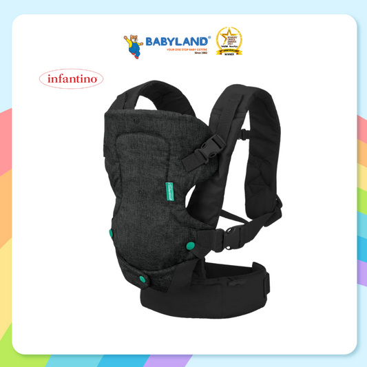 Infantino Flip 4 In 1 Convertible Carrier - Black Denim