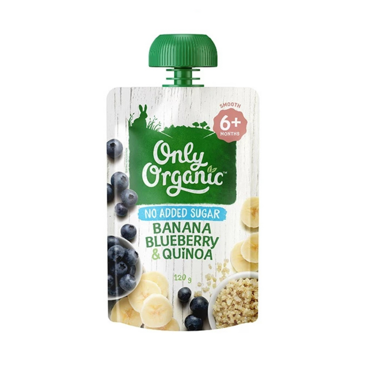 Only Organic Fruit & Vege Pouches (120g) (6m+)(8m+)(10m+)