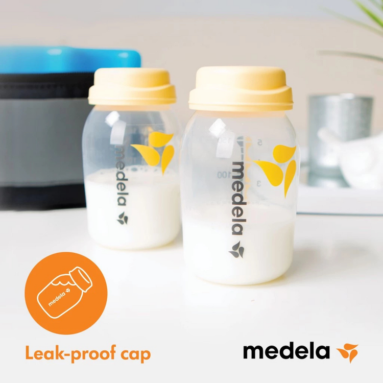 Medela Breast BPA Free Milk Bottle (150ml/5oz x 3 Pcs)