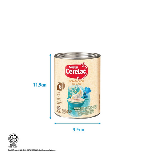 Nestle Cerelac Infant Cereals - Rice & Milk 350g