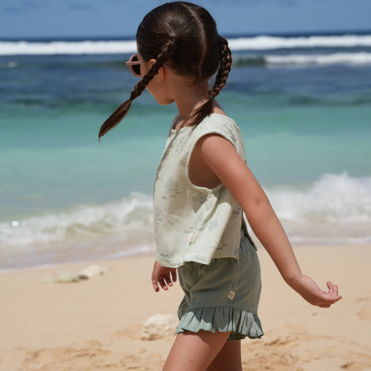 Joey & Mom Girls’ Linen Wear Set