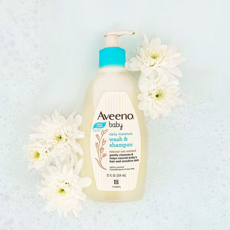 Aveeno Baby Wash & Shampoo (354ml)