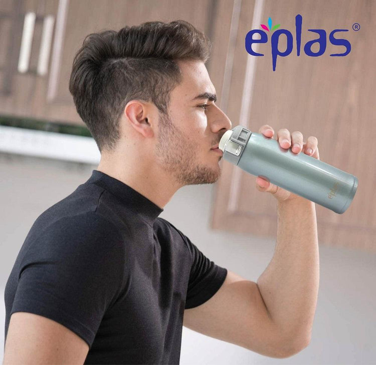 EE JIA Eplas One Touch Vacuum Flask 480ml (EVP-480) (Random Colour)