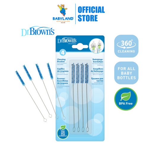 Dr Brown's Natural Flow Deep Cleaning Brushes (4pcs)