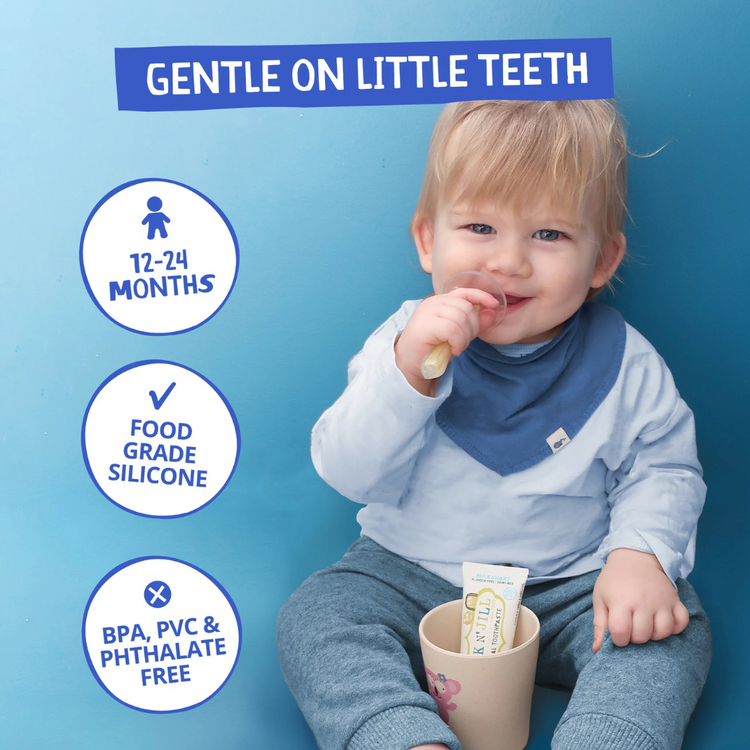 Jack N Jill Silicone Toothbrush Stage 2 (12-24M)