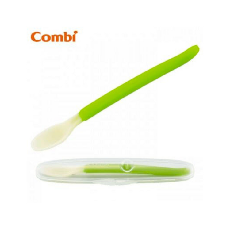 Combi Baby Label Feeding Spoon With Case (5m+)