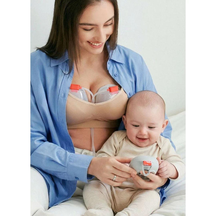 Mamaway iLatch™ R1 Hands-Free Double Electric Breast Pump with Nasal Aspirator