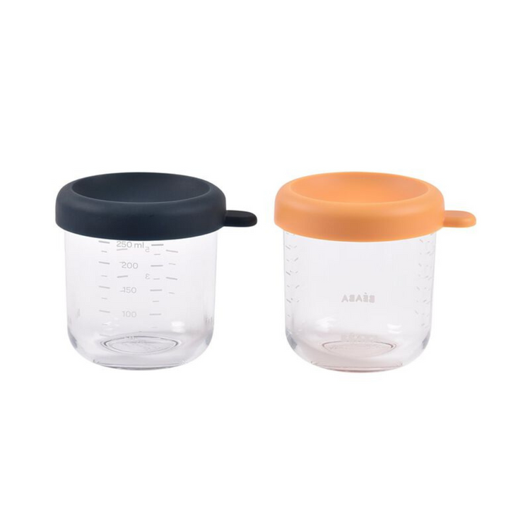 Beaba Glass Containers 250ml (2-pack)