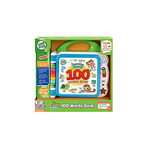 LeapFrog Learning Friends 100 Words Book (18m+)