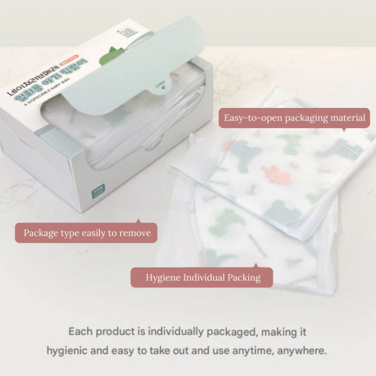 NATURE LOVE MERE Disposable Baby Bib 20pcs