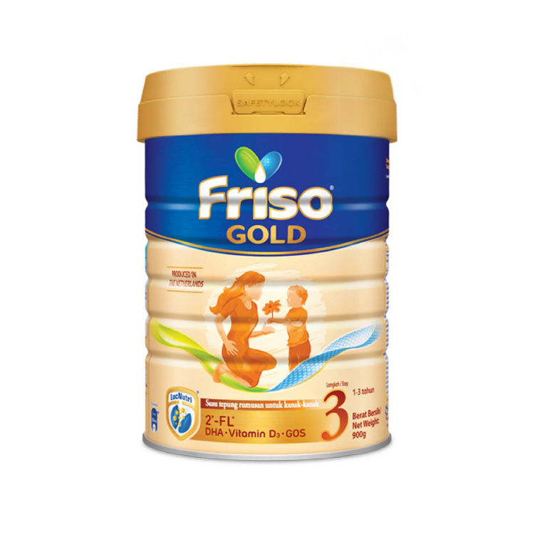 Friso Gold Step 3 Milk Formula 900g (1-3yrs) [Exp 01 Sep 2026 &/ Later]