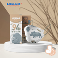 Juuno Kids Mask KF94 Safari Rhino 10'S - Brown | Protective 4Layer Protective >98% 3D Mask