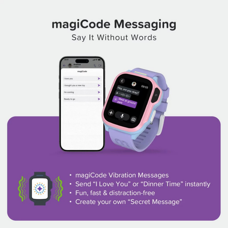 [NEW ARRIVALS] myFirst Fone S4 4G Smart Watch for Kids with magiCode GPS Tracking Voice Video Calls