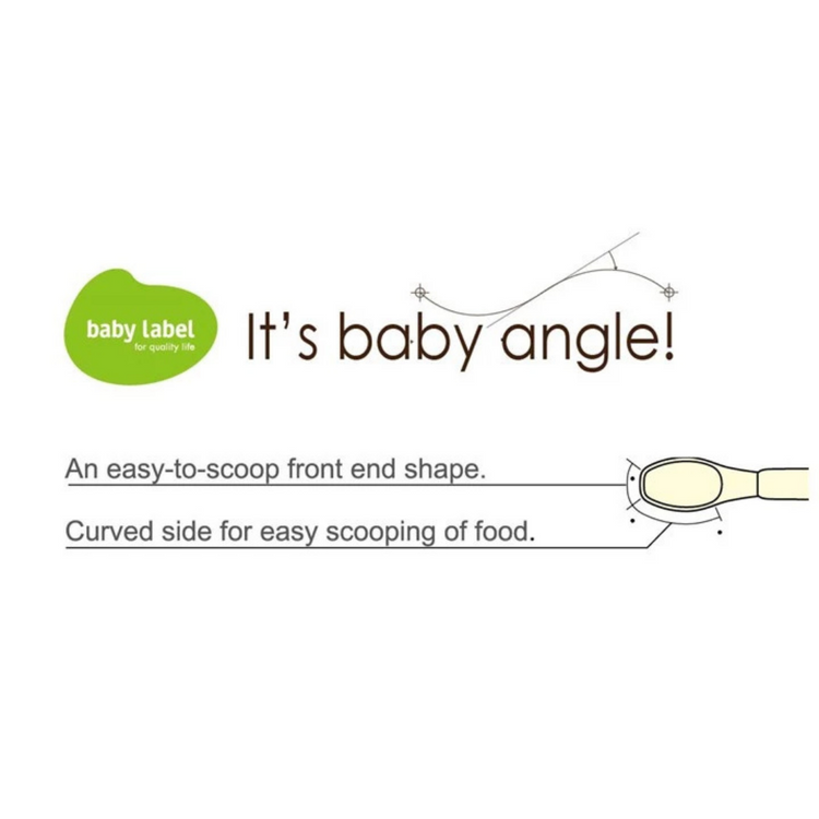 Combi Baby Label Feeding Spoon With Case (5m+)
