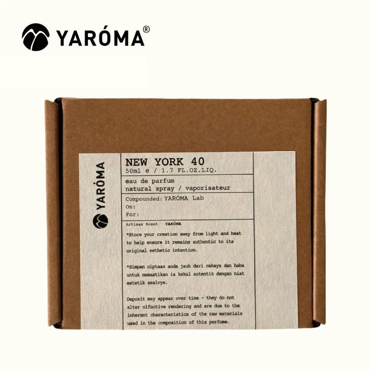 Yaroma NEW YORK 40 Perfume 50 mL | Bright Citrus & Tuberose Fragrance