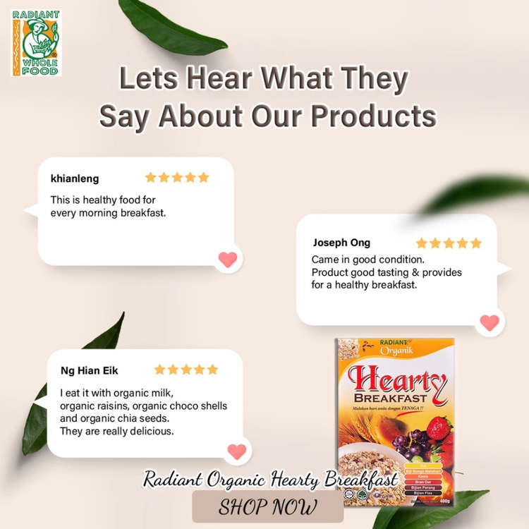 Radiant Organic Breakfast Series (400g)