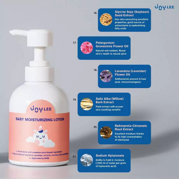 Joylee Baby Moisturizing Lotion (300ml) - Suitable For Babies & Adults