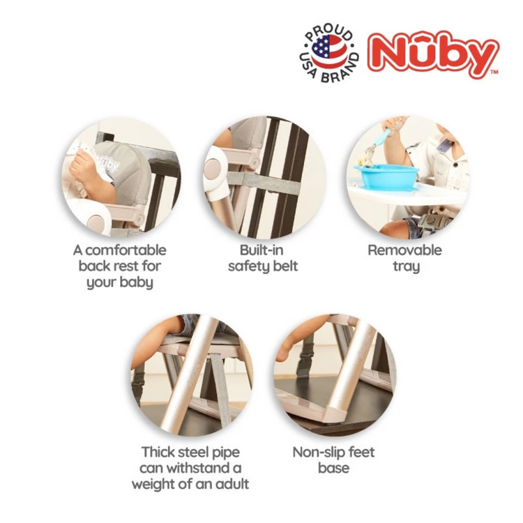 Nuby Baby Portable Booster Seat (6-36m)