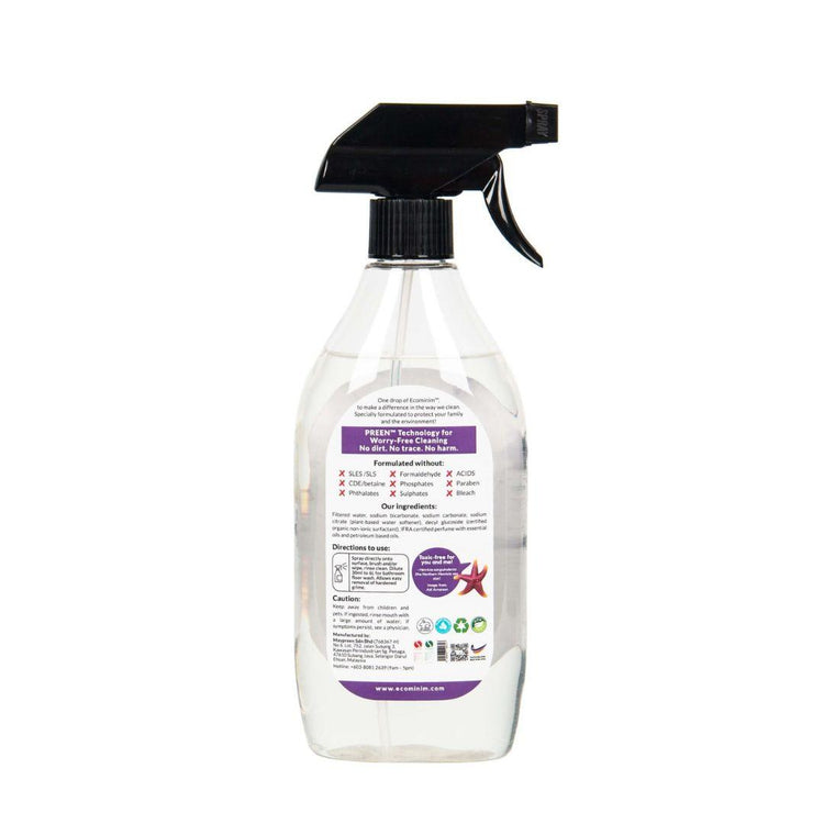 Ecominim Concentrated Bathroom Cleaner – Lavender Scent (500ml)
